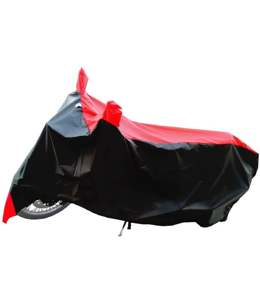 AutoRetail - Dust Proof Two Wheeler Polyster Cover With (Mirror Pocket) for Bajaj Avenger ( Pack of 1 ) , Multicolour