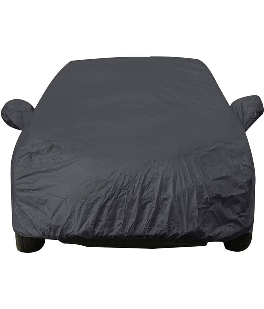     			AutoRetail - Dust Proof Car Body Polyster Cover for Mahindra KUV 1OO With Mirror Pocket ( Pack of 1 ) , Grey
