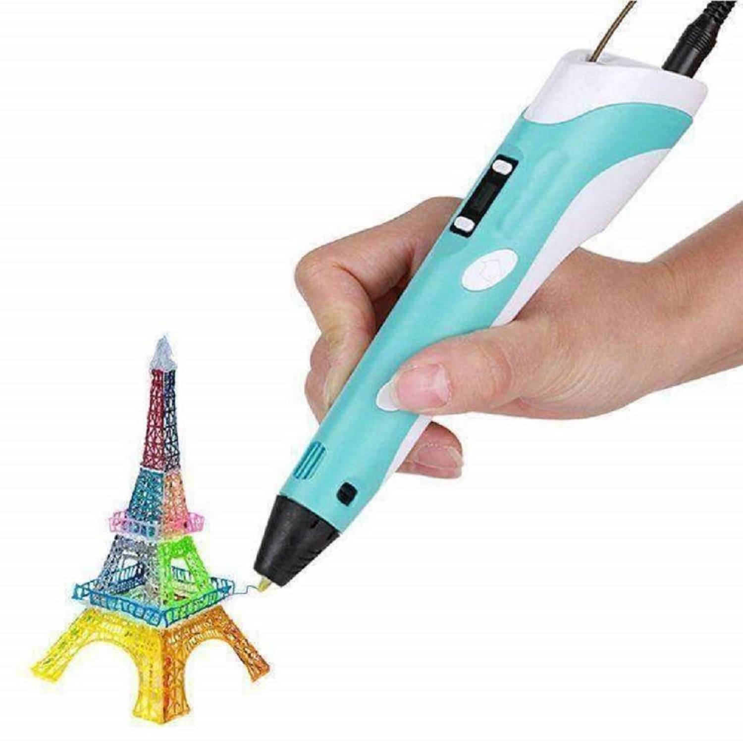 JELLIFY 3D Professional 3D Printing Drawing Pen with 3 Color PLA Filament - Multicolor 3D Printer Pen JELLIFY 3D Professional 3D Printing Drawing Pen with 3 Color PLA Filament - Multicolor 3D Printer Pen