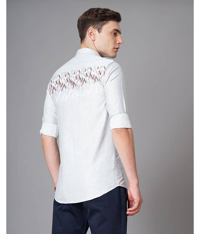 K-LARA - Blue 100% Cotton Slim Fit Men's Casual Shirt ( Pack of 1 )