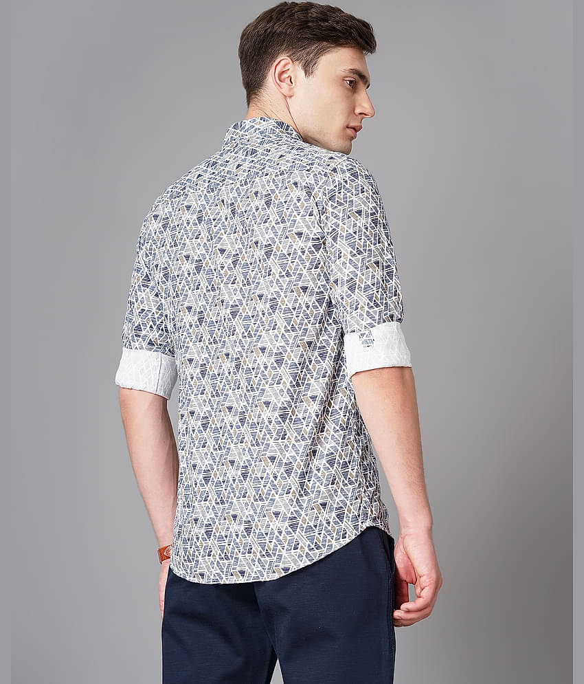 K-LARA - Blue 100% Cotton Slim Fit Men's Casual Shirt ( Pack of 1 )