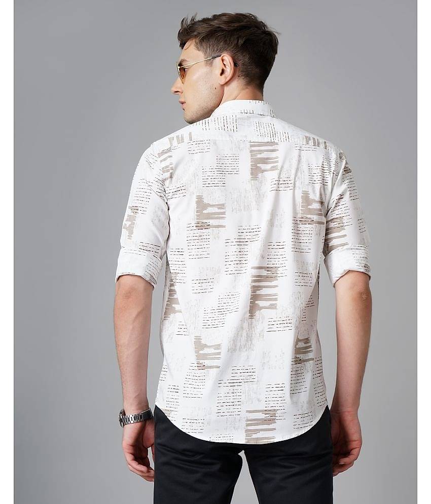 Paul Street - Blue 100% Cotton Slim Fit Men's Casual Shirt ( Pack of 1 )