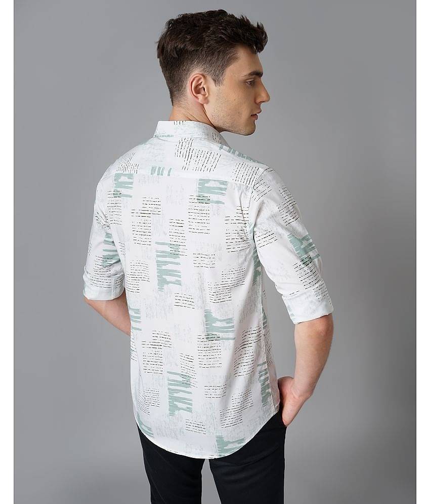 Paul Street - Blue 100% Cotton Slim Fit Men's Casual Shirt ( Pack of 1 )