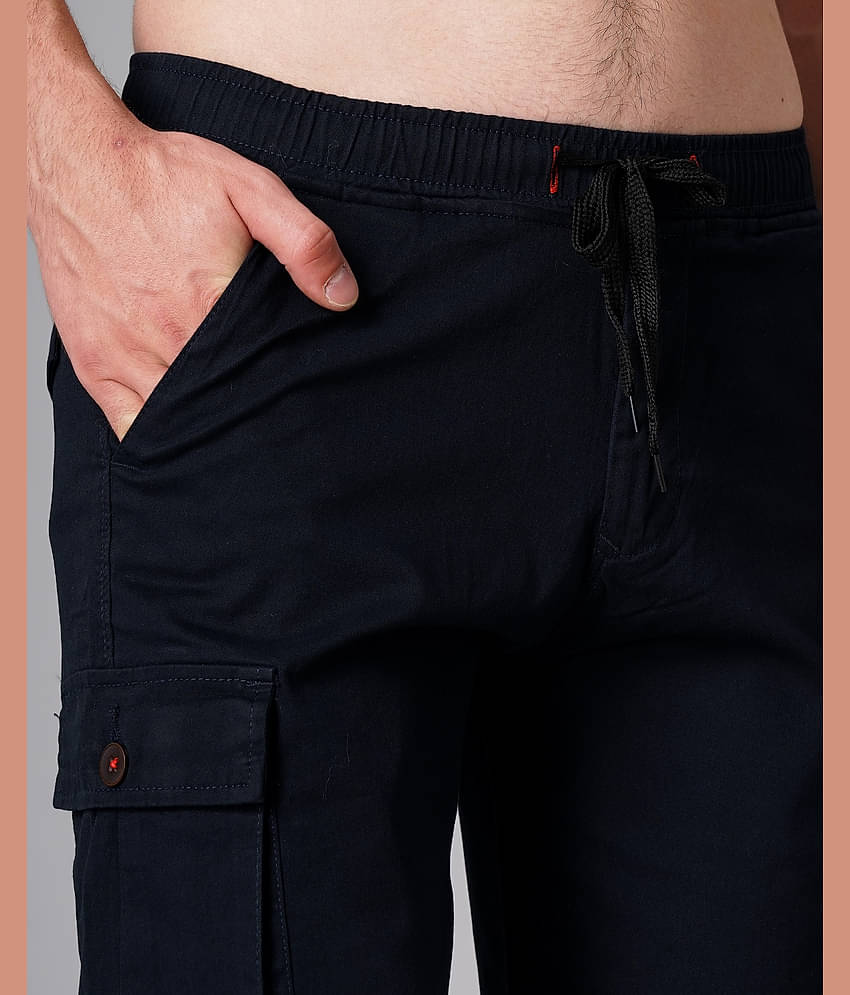 Paul Street - Cream Cotton Men's Cargos ( Pack of 1 )