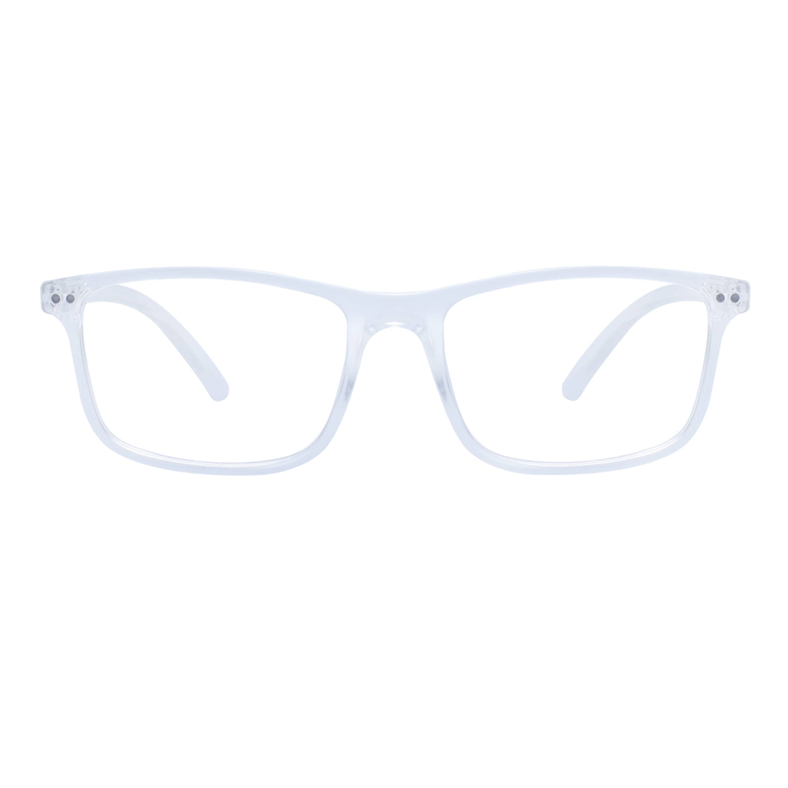 Peter Jones - White Rectangular Eyeglass Frame ( Pack of 1 ) Peter Jones - White Rectangular Eyeglass Frame ( Pack of 1 )