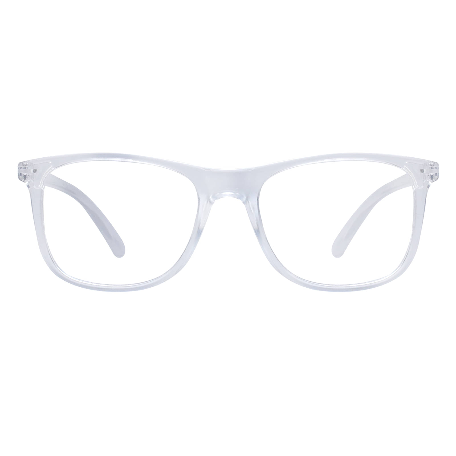     			Peter Jones - White Square Eyeglass Frame ( Pack of 1 )