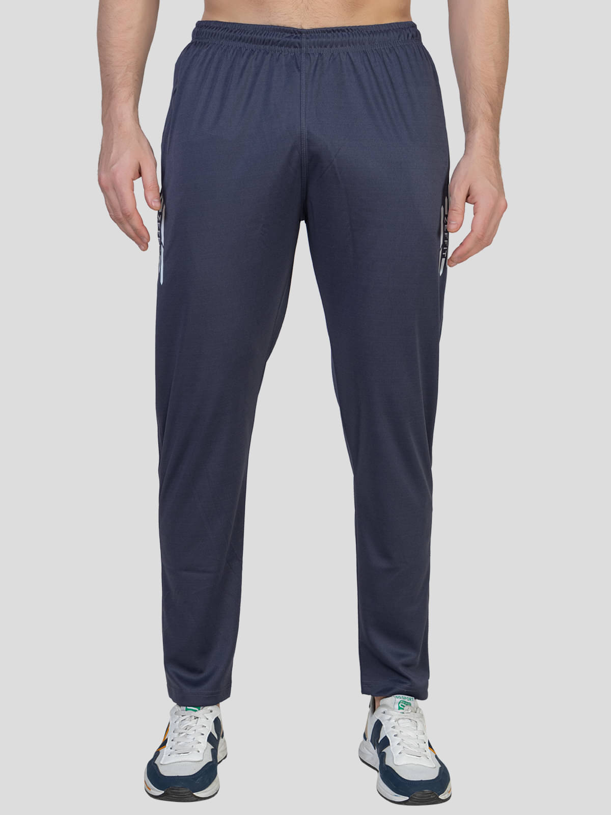     			Zeffit - Grey Lycra Men's Trackpants ( Pack of 1 )