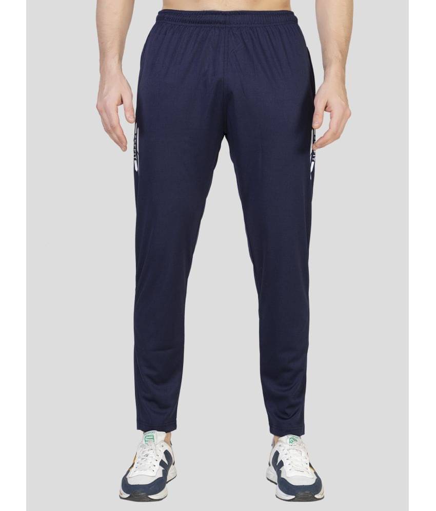     			Zeffit - Navy Lycra Men's Trackpants ( Pack of 1 )