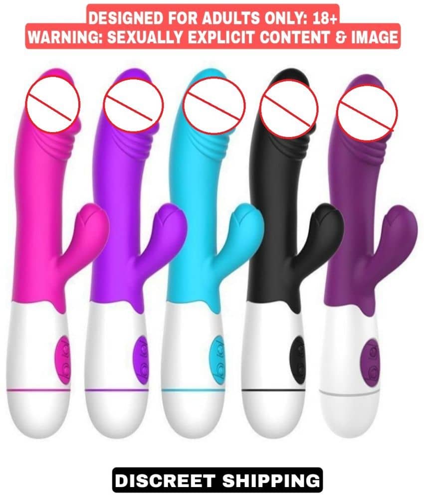 10 SPEED G SPOT RABBIT VIBRATING DILDO VIBRATOR BY KAMAHOUSE