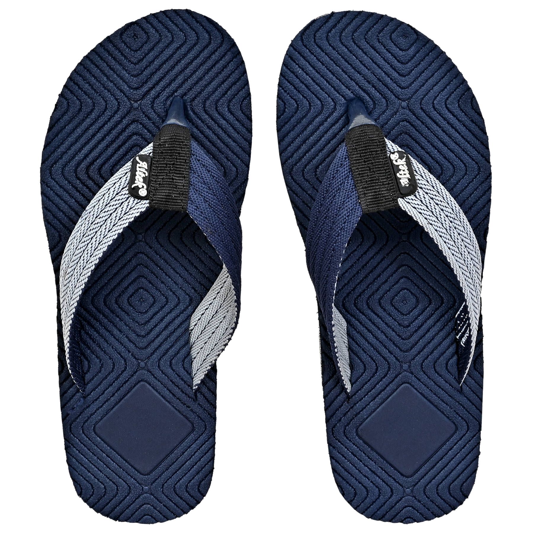     			Altek - Navy Men's Thong Flip Flop