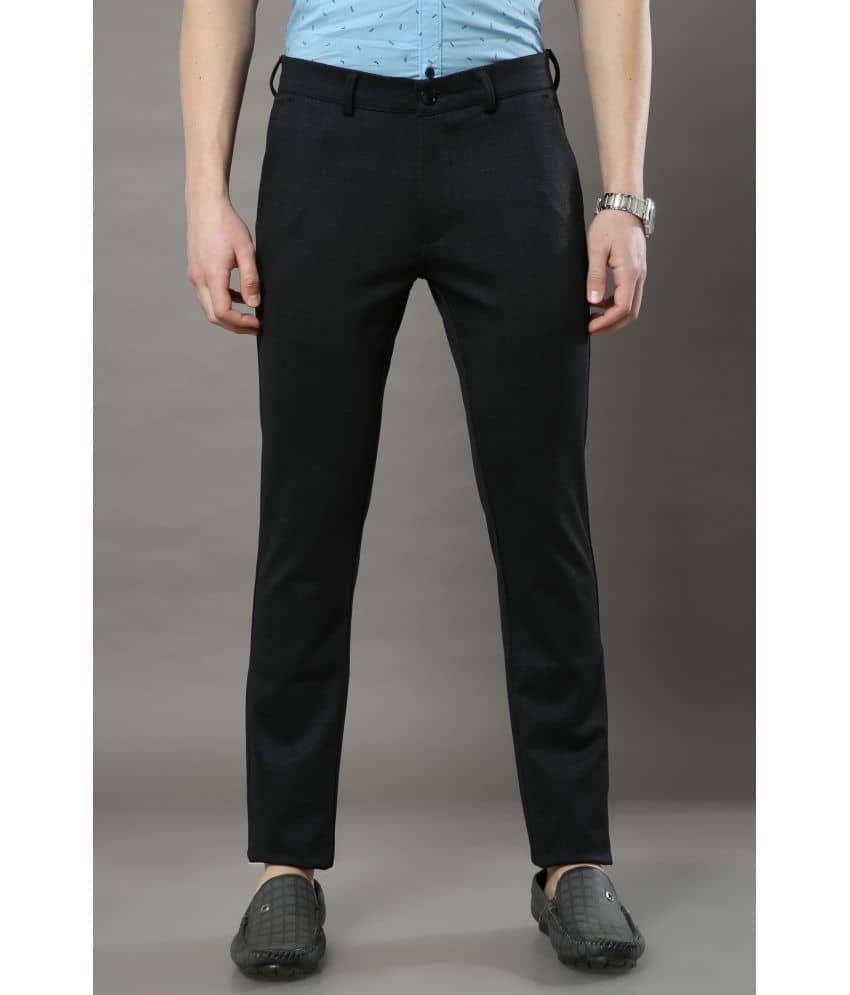 Cool Colors Black Slim Chinos ( Pack of 1 ) - Trousers | Buy online on ZillyBuy