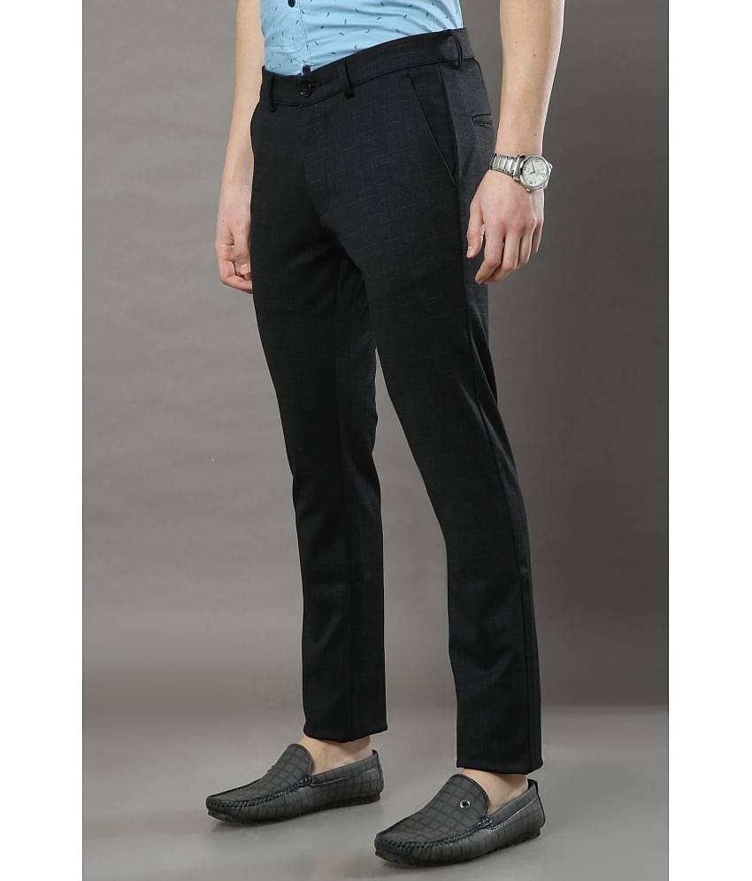 Cool Colors Black Slim Chinos ( Pack of 1 )