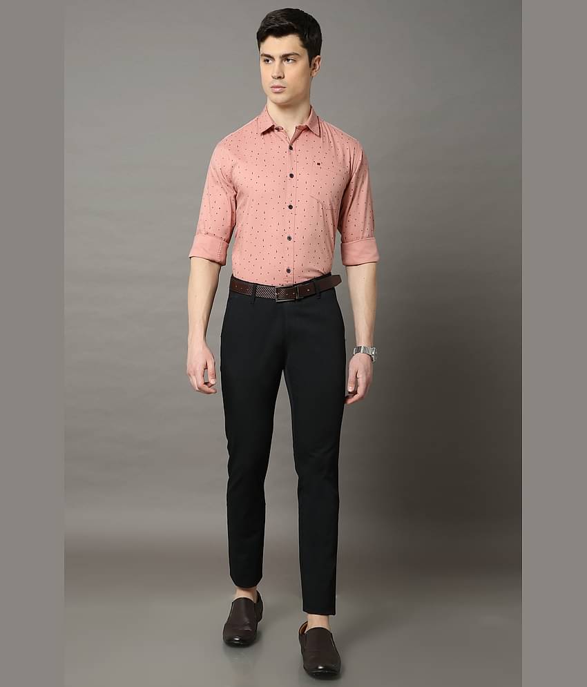 Cool Colors Black Slim Chinos ( Pack of 1 )