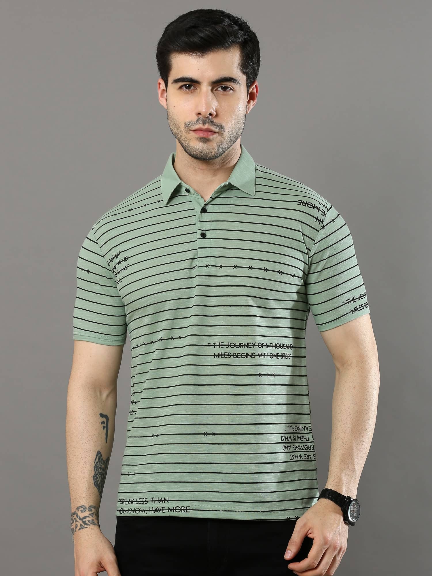 Cool Colors - Green Cotton Regular Fit Men's Polo T Shirt ( Pack of 1 )
