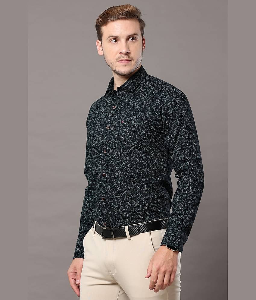 Cool Colors - Navy 100% Cotton Slim Fit Men's Casual Shirt ( Pack of 1 )