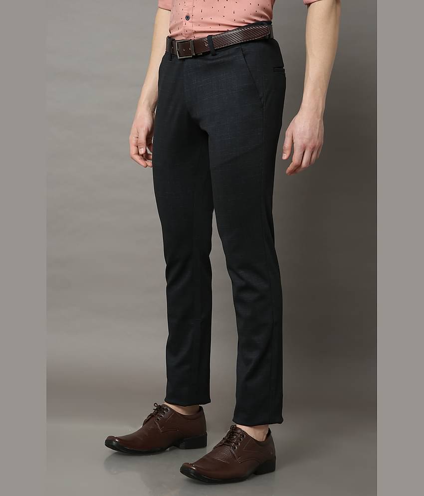 Cool Colors Navy Blue Slim Chinos ( Pack of 1 )