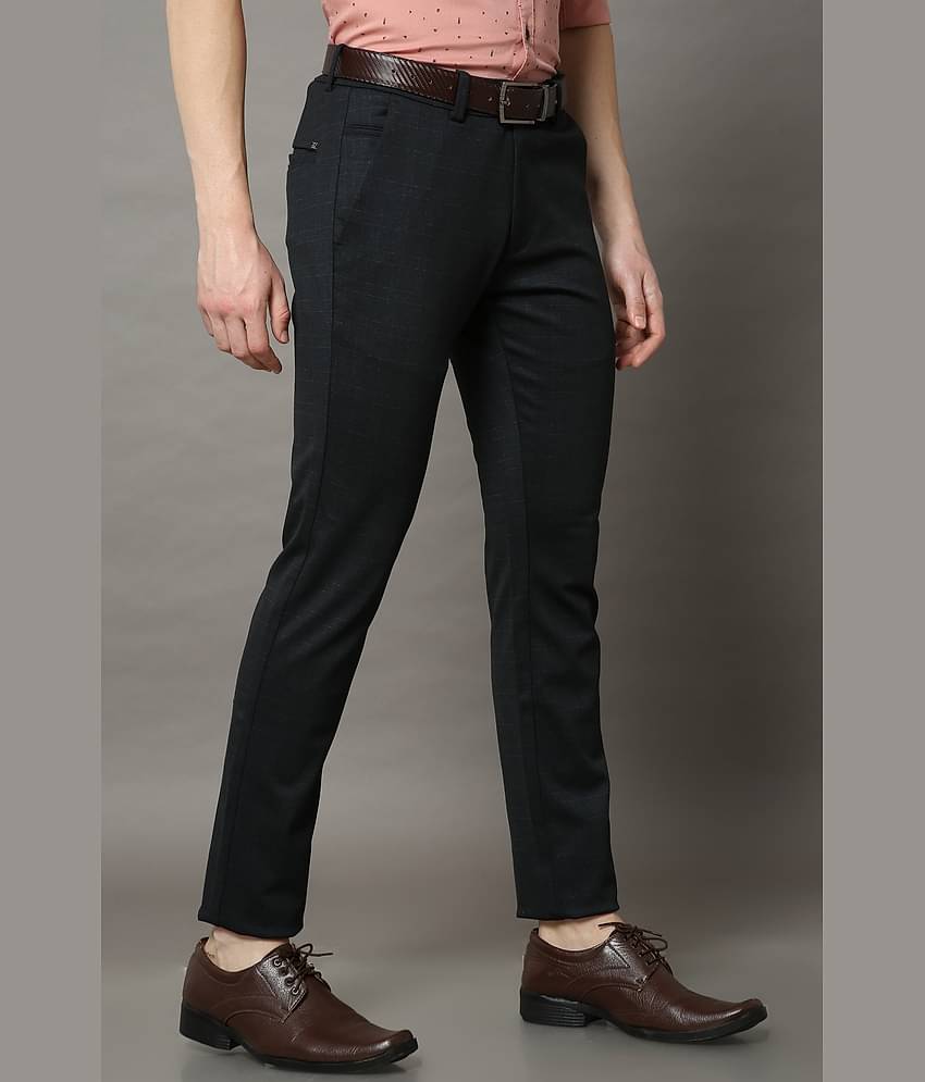 Cool Colors Navy Blue Slim Chinos ( Pack of 1 )