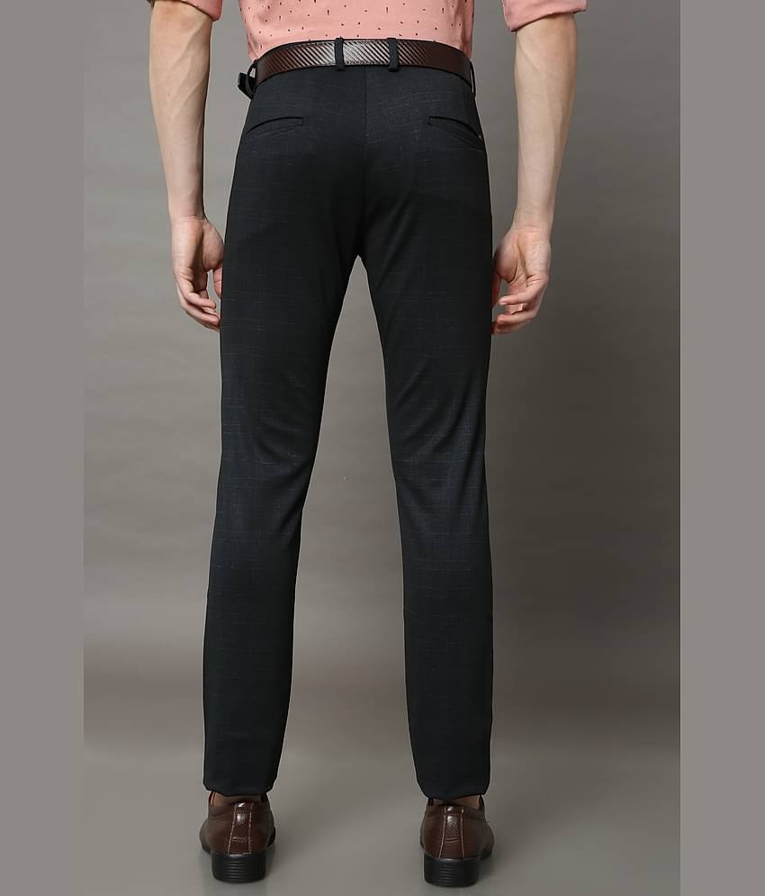 Cool Colors Navy Blue Slim Chinos ( Pack of 1 )