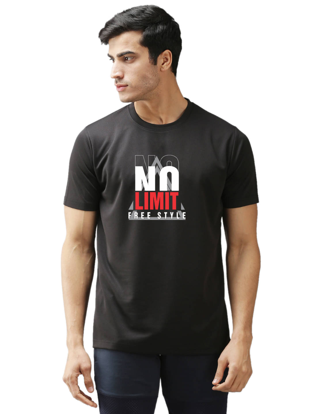 EPPE Pack of 1 Polyester Regular Fit Men's T-Shirt ( Black ) EPPE Pack of 1 Polyester Regular Fit Men's T-Shirt ( Black )