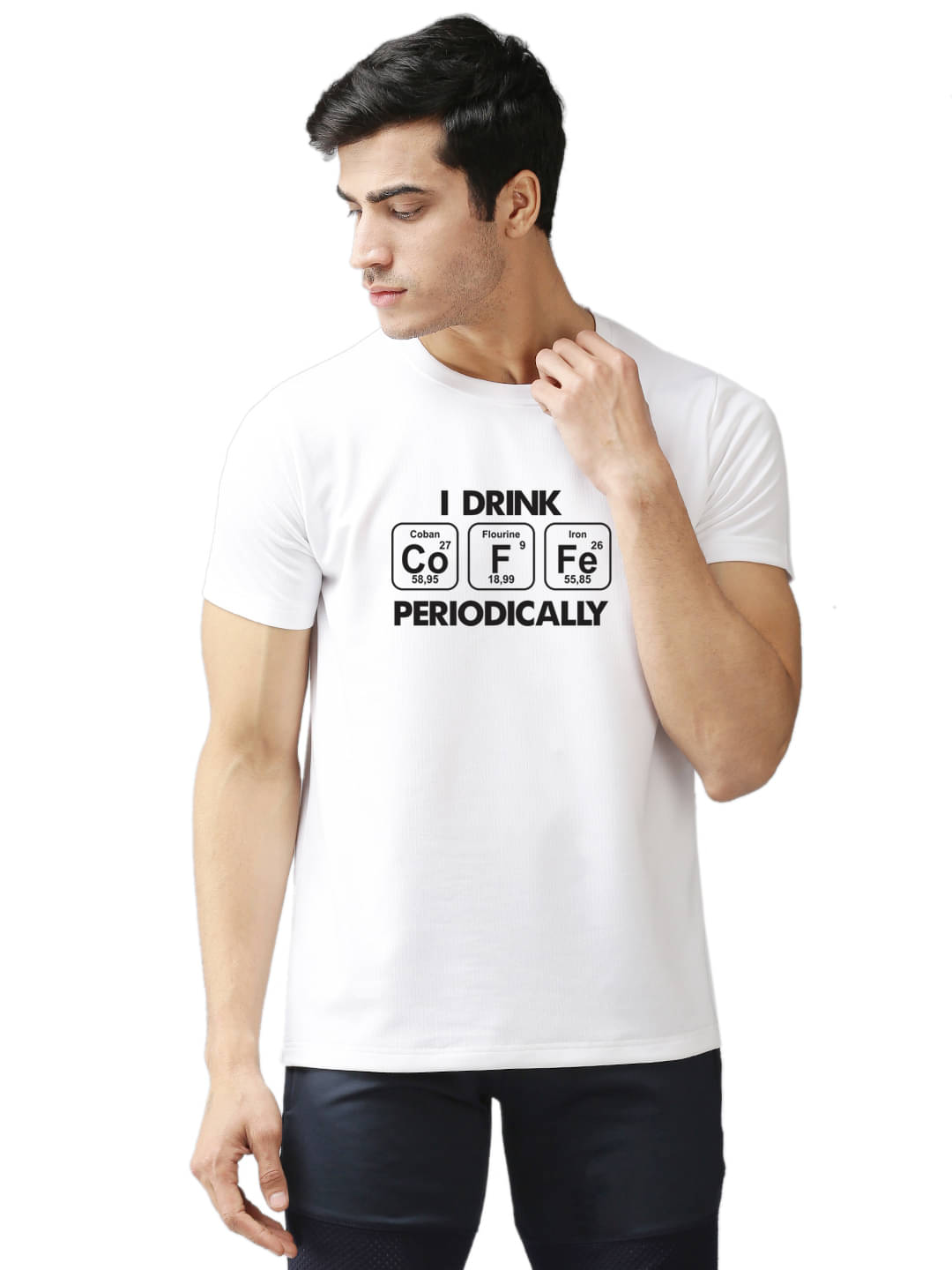 EPPE Pack of 1 Polyester Regular Fit Men's T-Shirt ( White ) EPPE Pack of 1 Polyester Regular Fit Men's T-Shirt ( White )