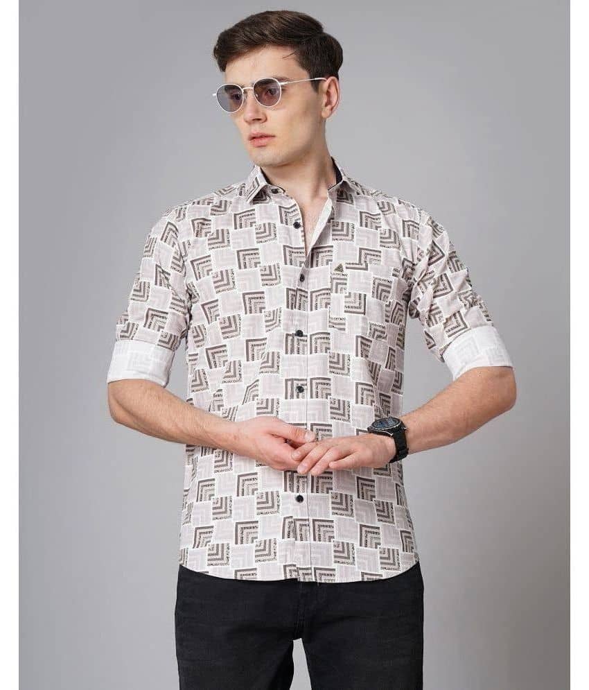 K-LARA - Multicolor 100% Cotton Slim Fit Men's Casual Shirt ( Pack of 1 )