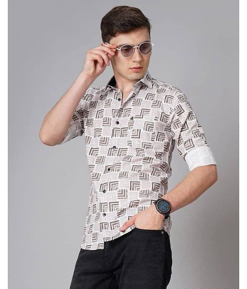 K-LARA - Multicolor 100% Cotton Slim Fit Men's Casual Shirt ( Pack of 1 )