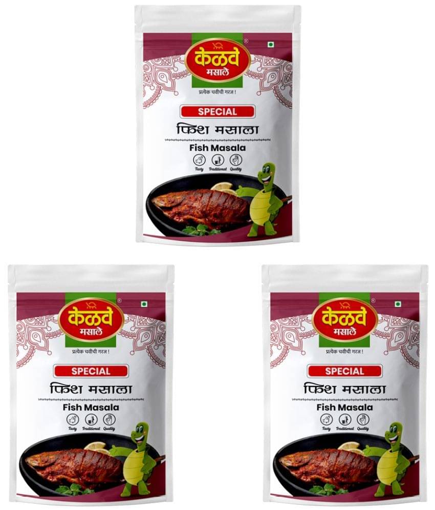     			KELVE MASALE Fish Masala Masala 750 gm Pack of 3