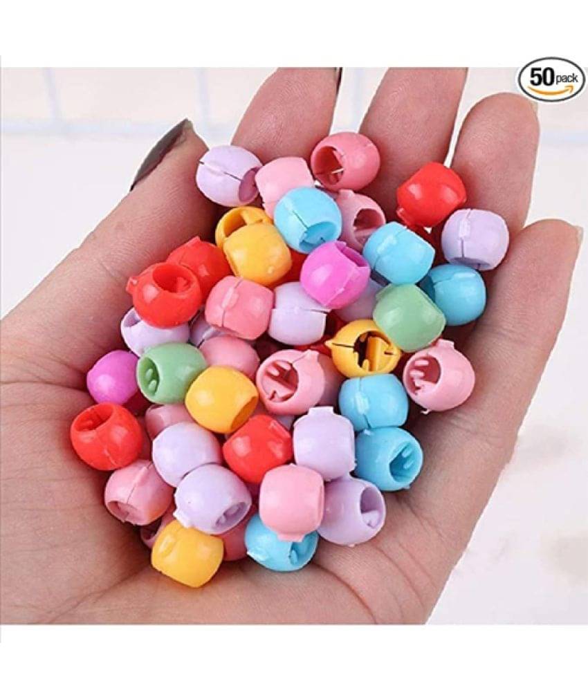     			Mini Hair Claw Clamp Clips - 50 Pcs - Multicolor