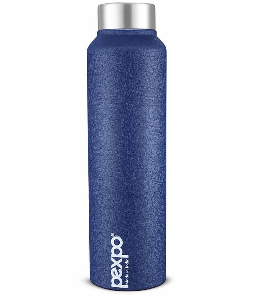 PEXPO 750 ml Stainless Steel Fridge Water Bottle (Set of 1, Red, Chromo)