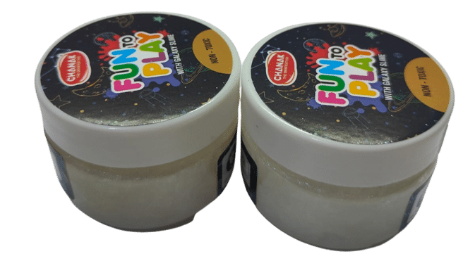     			2318 YESKART -2PC TOY SLIME FUN TO PLAY Colored and Clear Scented Slimy Slime Gel Jelly Set Kit Air Dry Magical Crystal Clay Putty Toy Kit for Girls Boys Kids Slime