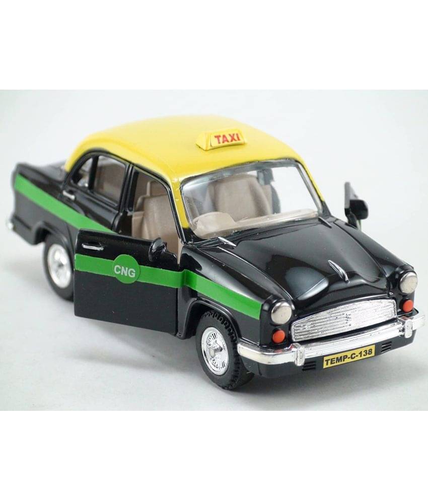     			Centy Toys Ambassador Taxi/Vip Pull Back Car Toy (Plastic,Assorted Color)