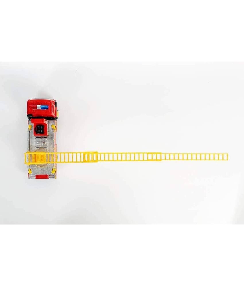 Centy Toys Fire Ladder Truck, Yellow