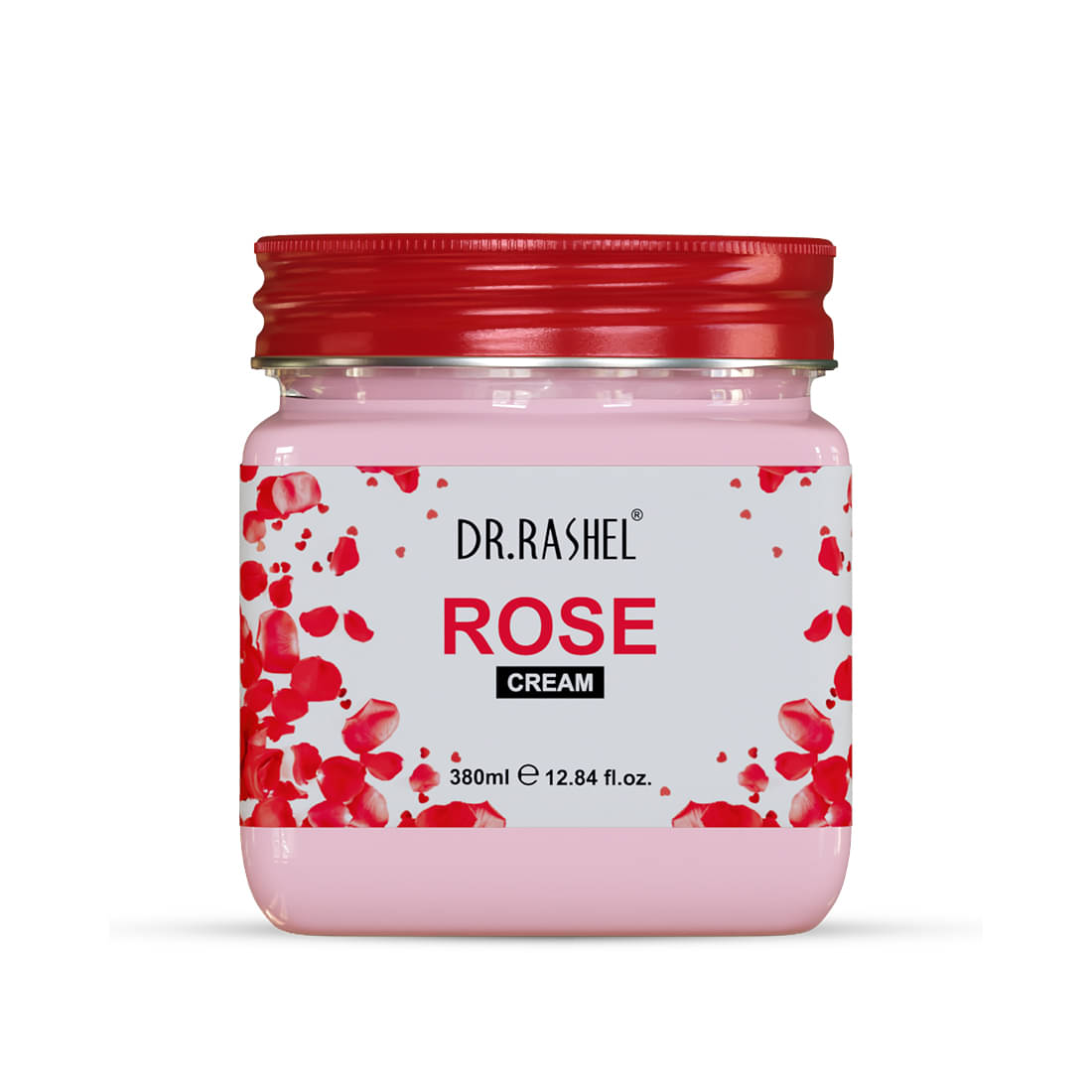     			DR.RASHEL Rose Face and Body Cream for Moisturization and for all skin types (380 ml , Pack of 1)