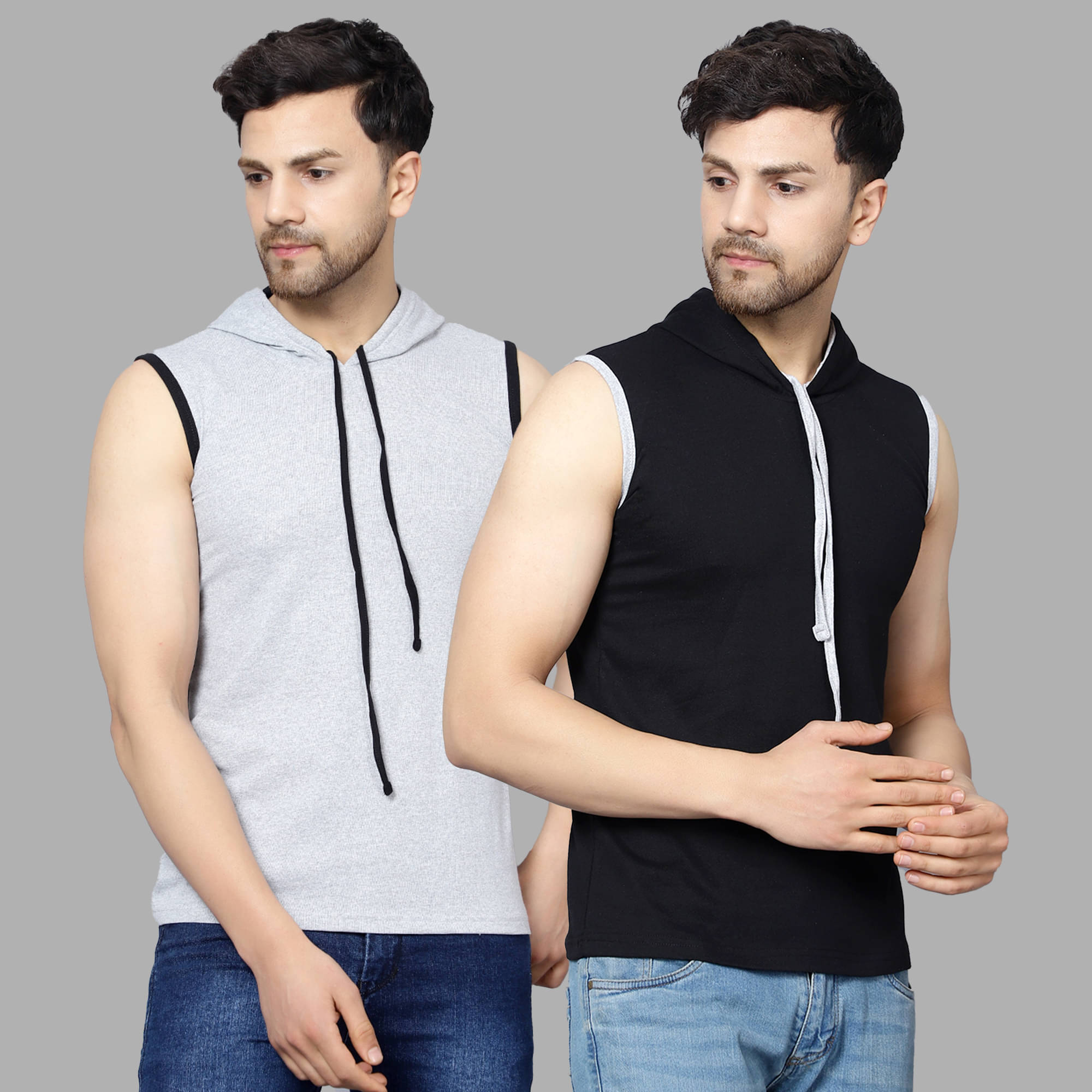     			Diaz Pack of 2 Cotton Blend Regular Fit Men's T-Shirt ( Multicolor )