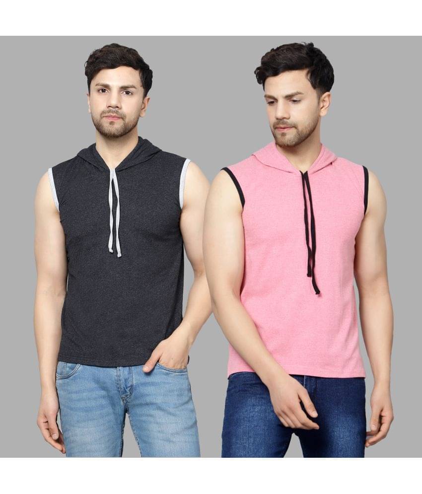 Diaz Pack of 2 Cotton Blend Regular Fit Men's T-Shirt ( Multicolor )     			Diaz Pack of 2 Cotton Blend Regular Fit Men's T-Shirt ( Multicolor )