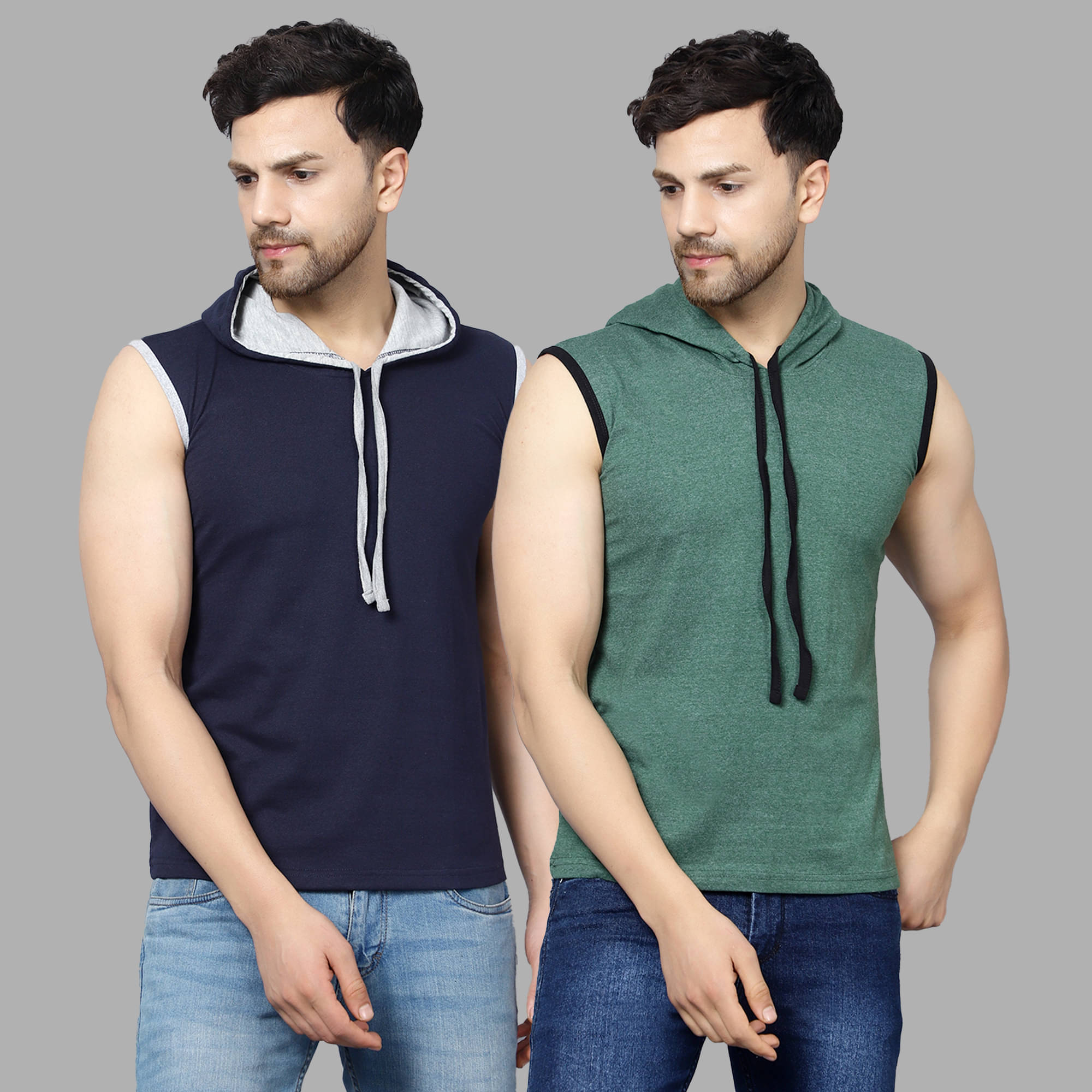 Diaz Pack of 2 Cotton Blend Regular Fit Men's T-Shirt ( Multicolor ) Diaz Pack of 2 Cotton Blend Regular Fit Men's T-Shirt ( Multicolor )