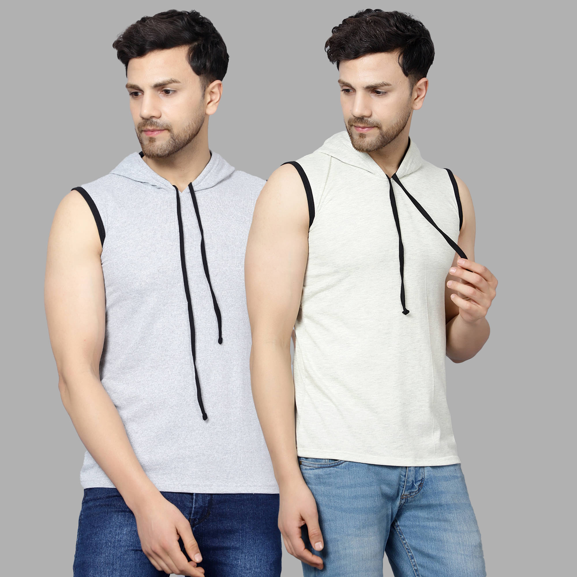 Diaz Pack of 2 Cotton Blend Regular Fit Men's T-Shirt ( Multicolor ) Diaz Pack of 2 Cotton Blend Regular Fit Men's T-Shirt ( Multicolor )