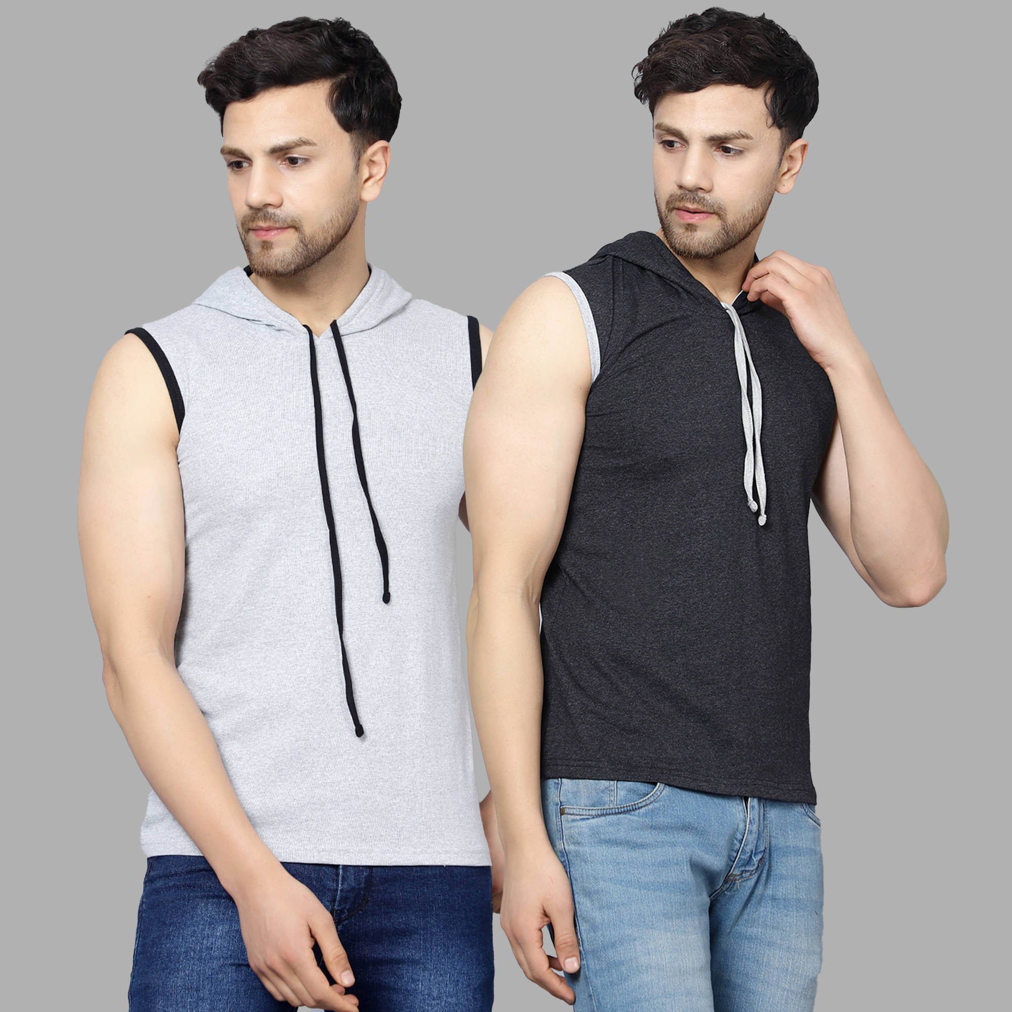 Diaz Pack of 2 Cotton Blend Regular Fit Men's T-Shirt ( Multicolor ) Diaz Pack of 2 Cotton Blend Regular Fit Men's T-Shirt ( Multicolor )