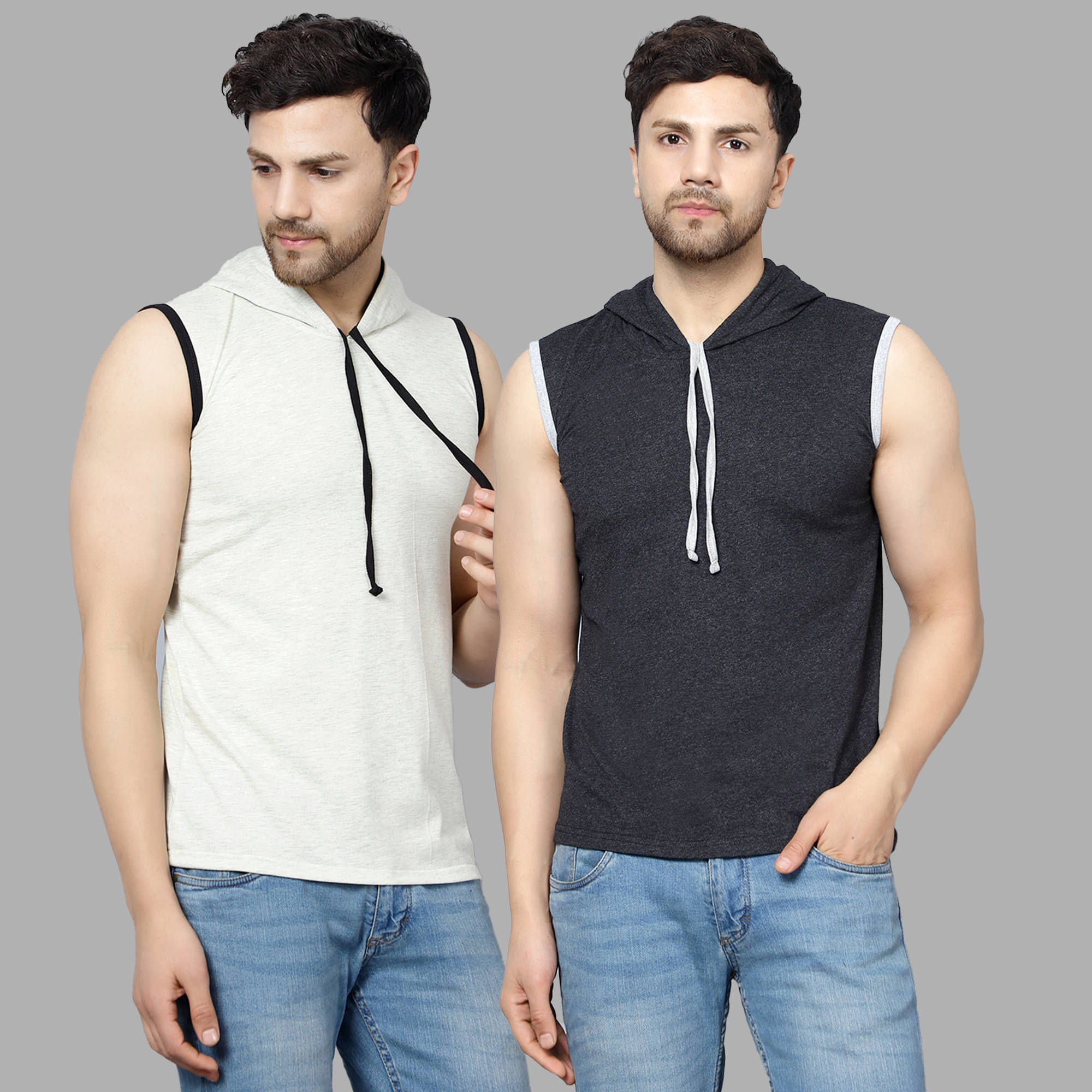     			Diaz Pack of 2 Cotton Blend Regular Fit Men's T-Shirt ( Multicolor )