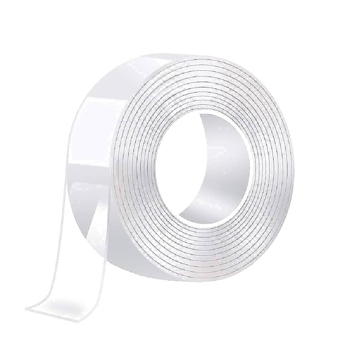     			GEEO - Transparent Double Sided Nano Tape ( Pack of 1 )