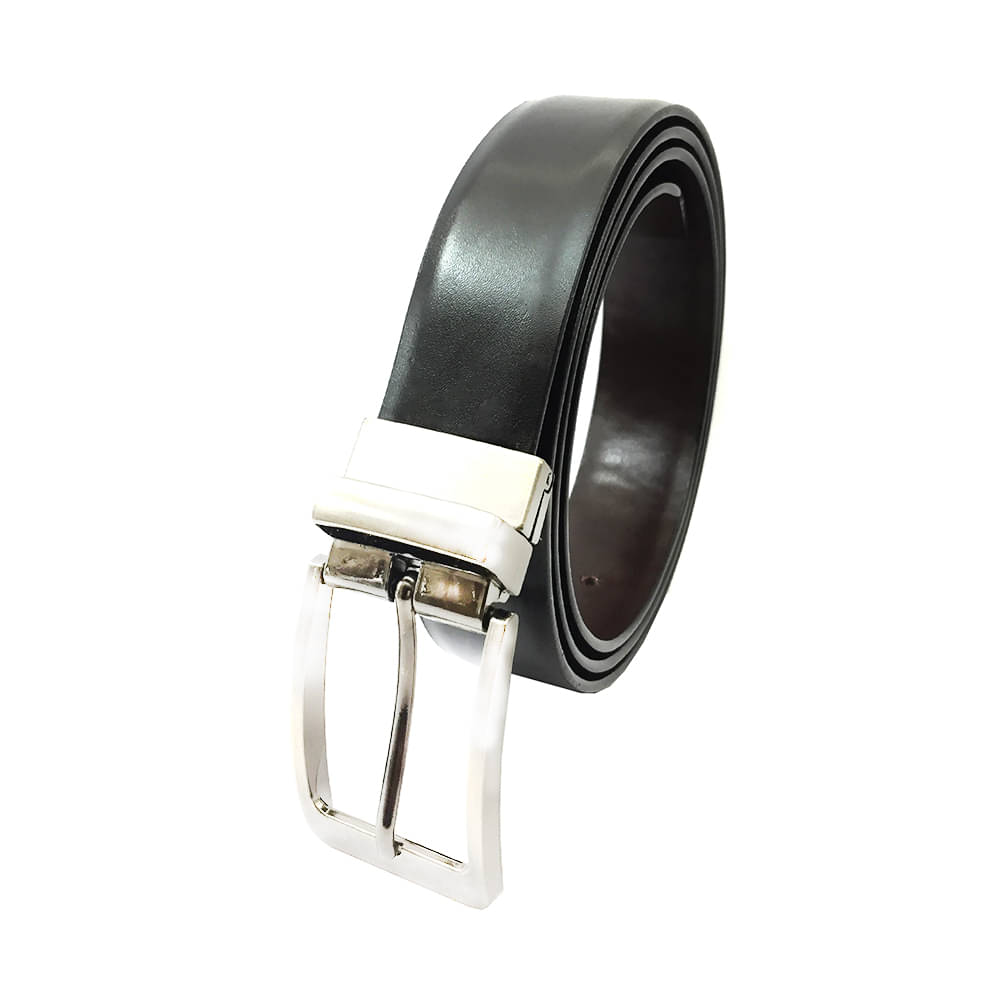     			Sagiron - Black Synthetic Men's Formal Belt ( Pack of 1 )