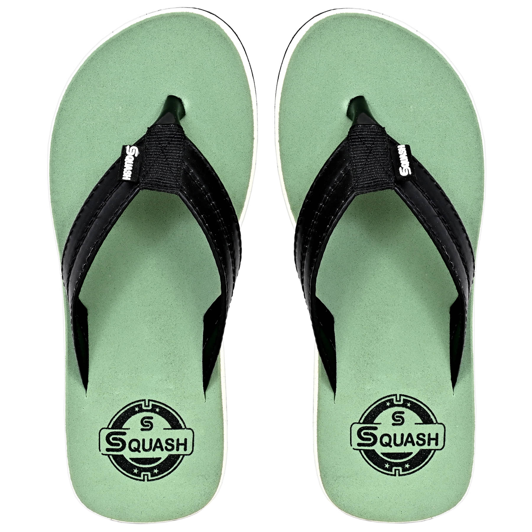 Squash - Green Men's Thong Flip Flop