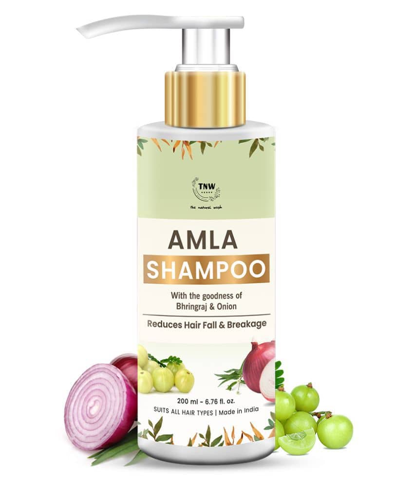 TNW - The Natural Wash Amla Shampoo, Controls Breakage & Hairthinning, 200Ml