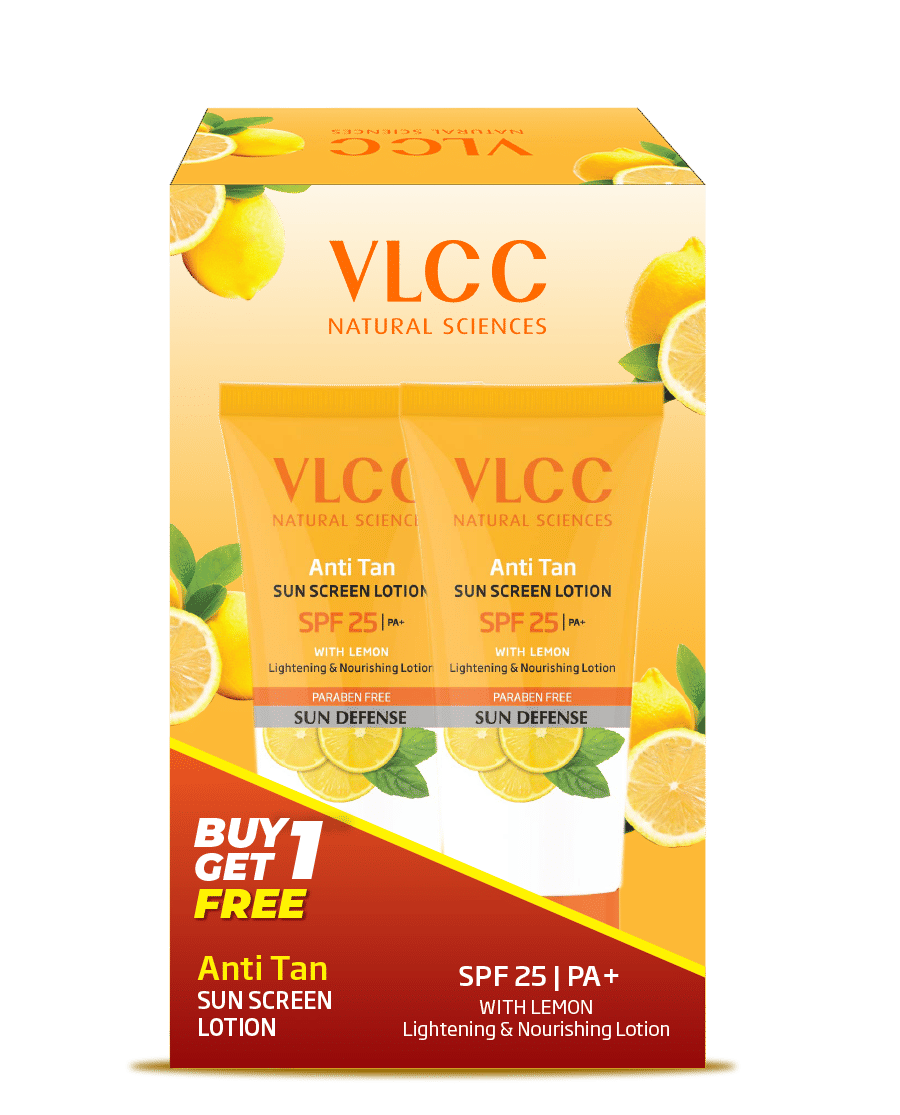 Vlcc Anti Tan Sun Screen Lotion Spf 25 Pa+ 300Ml Buy Oneget One
