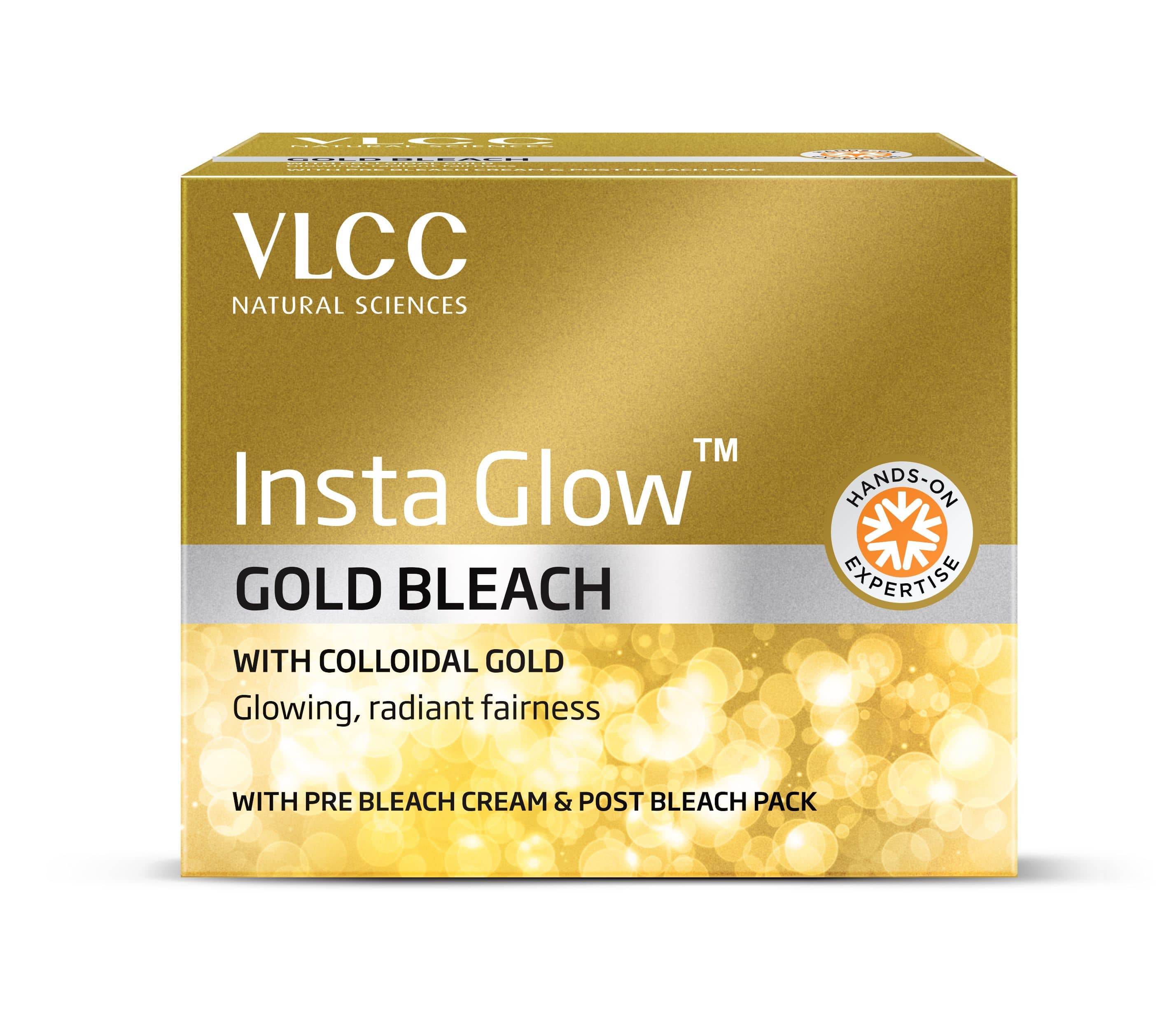 Vlcc Instaglowgold Bleach For Radiant &Glowing Skin 402G