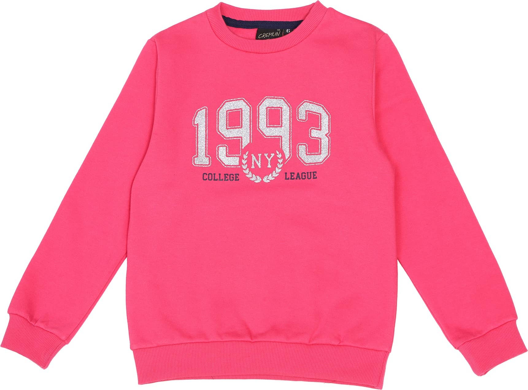 Cremlin Clothing Pink Fleece Sweatshirt for Girls