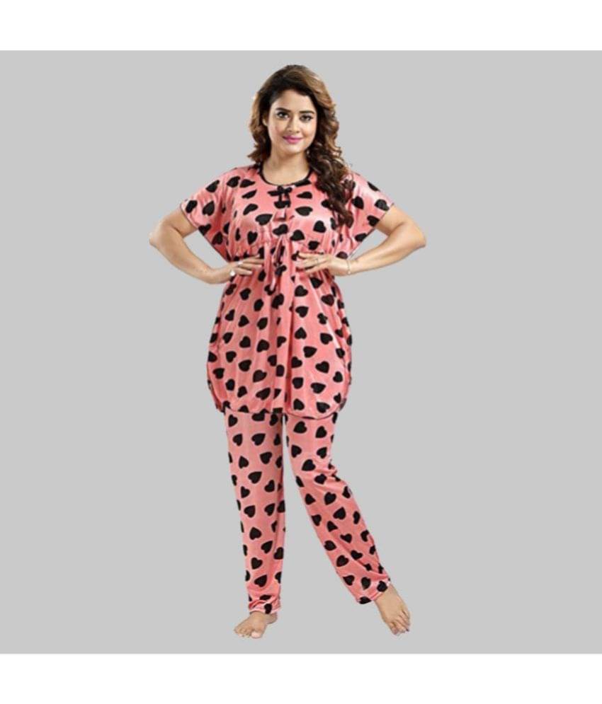 Gutthi - Multi Color Cotton Women's Nightwear Nightsuit Sets ( Pack of 1 )     			Gutthi - Multi Color Cotton Women's Nightwear Nightsuit Sets ( Pack of 1 )