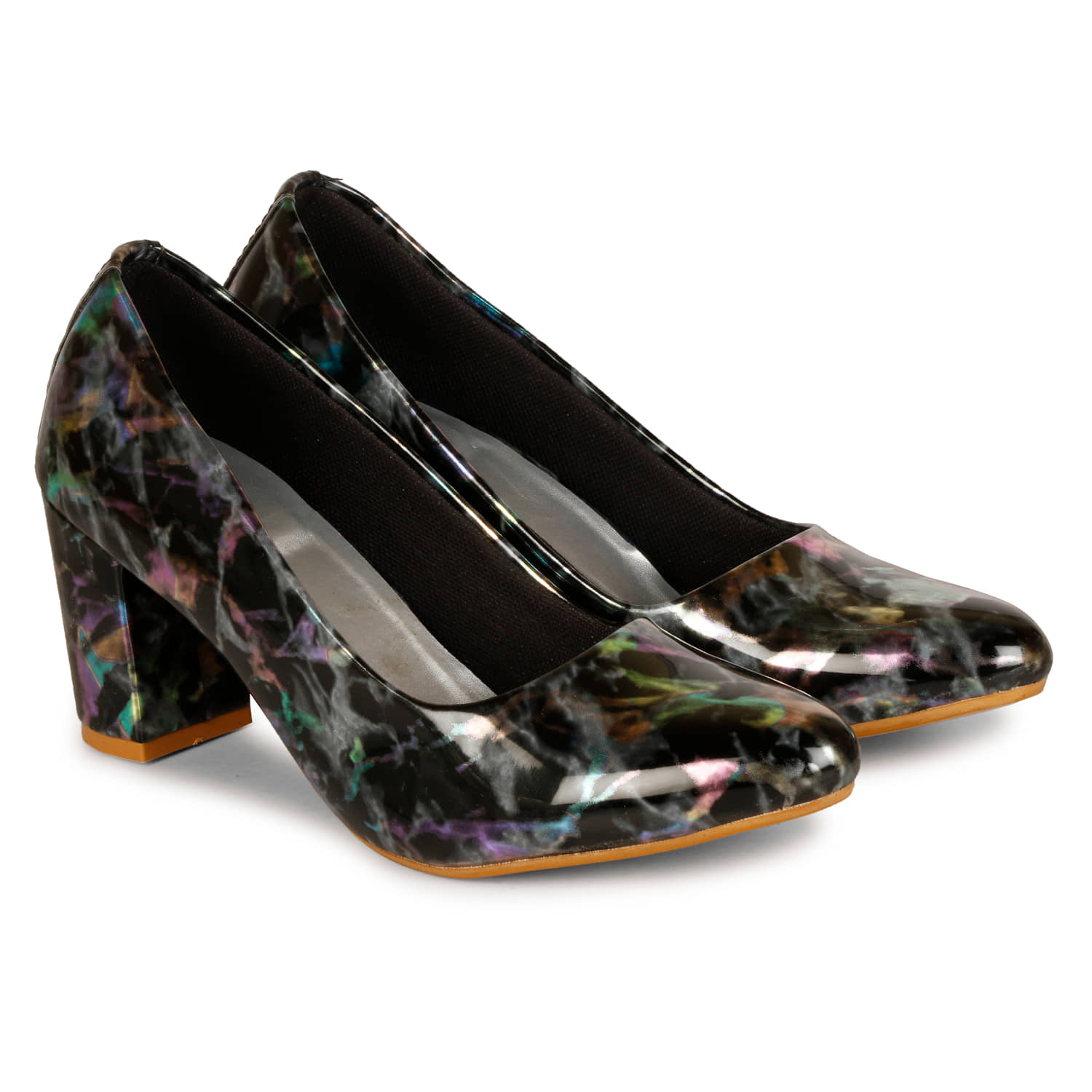 Saheb - Black Women's Pumps Heels - Heels | Buy online on ZillyBuy
