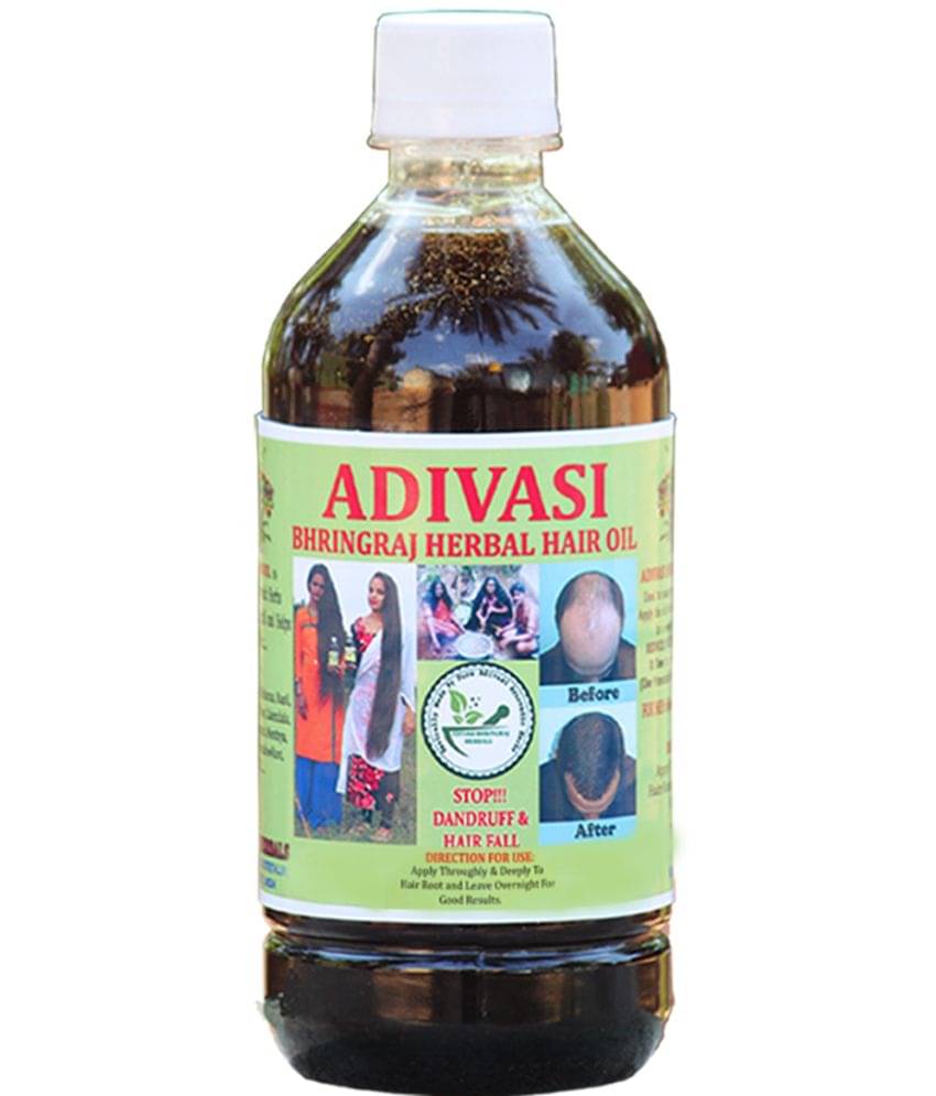     			ADIVASI BHRINGRAJ HERBALS - Hair Growth Coconut Oil 500 ml ( Pack of 1 )