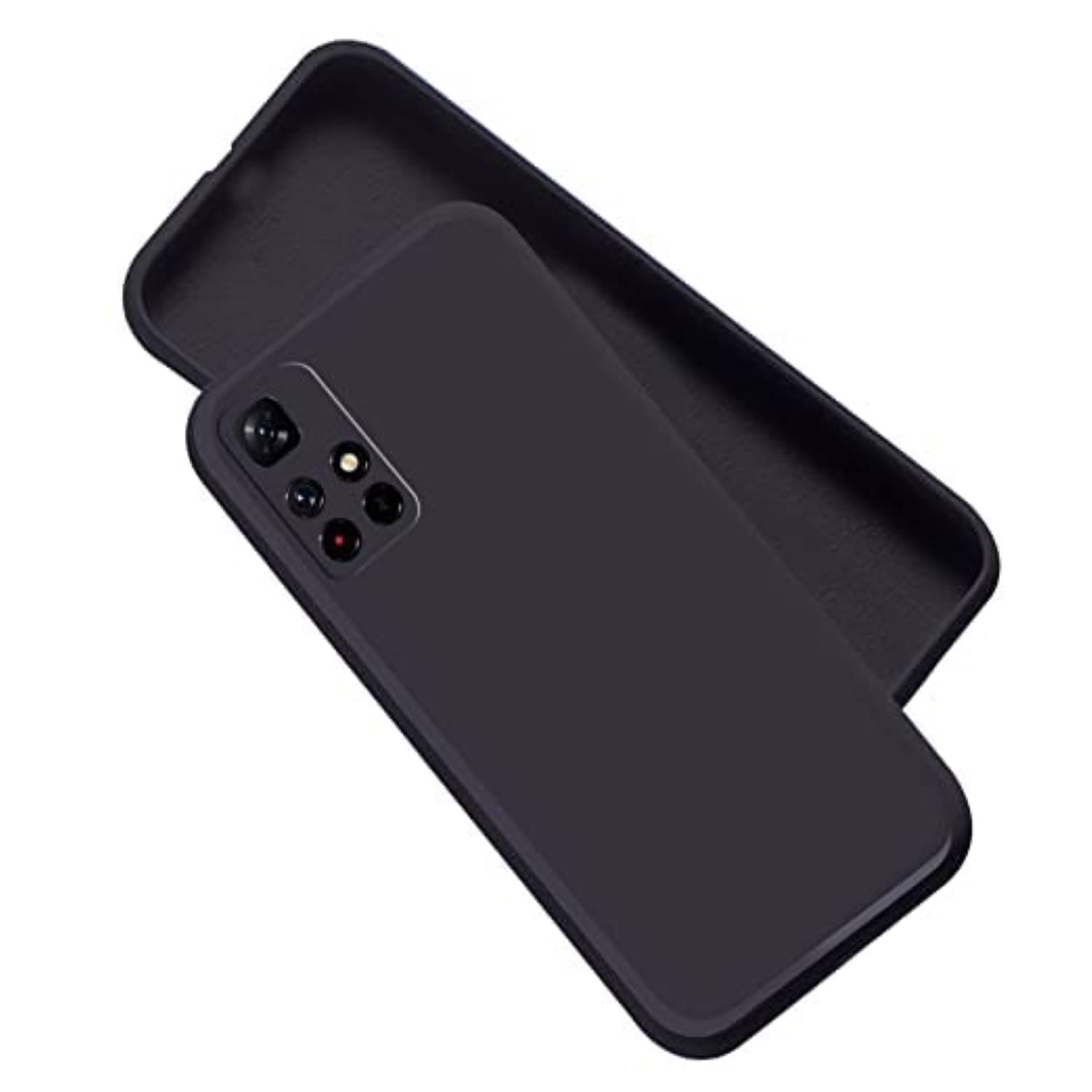 Case Vault Covers - Black Silicon Plain Cases Compatible For Poco M4 Pro 5G ( Pack of 1 )     			Case Vault Covers - Black Silicon Plain Cases Compatible For Poco M4 Pro 5G ( Pack of 1 )
